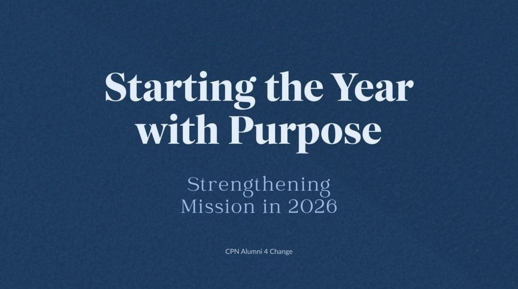 Starting the Year with Purpose - nonprofit mission